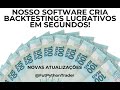Novas Atualizações no Software de  Backtesting FutPythonTrader