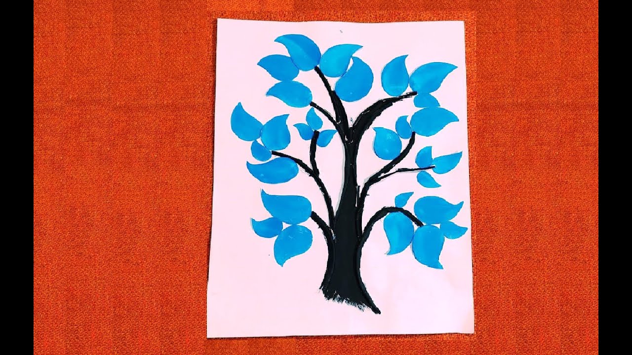 Paper Cup Craft - Easy Craft | Create tree by paper cup | Simple leaf ...