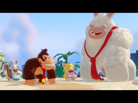Видео: Разширението на историята на Mario + Rabbids 'Donkey Kong идва през юни