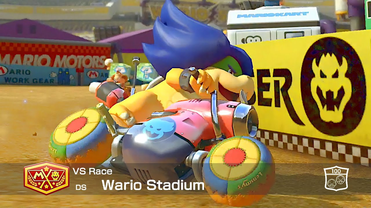 Mario Kart 8 Deluxe Ludwig in Wario Stadium #21