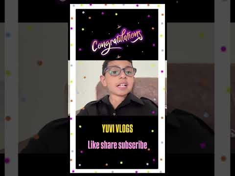 Yuvaan gets his result ! #children #kids #vlog #minivlog