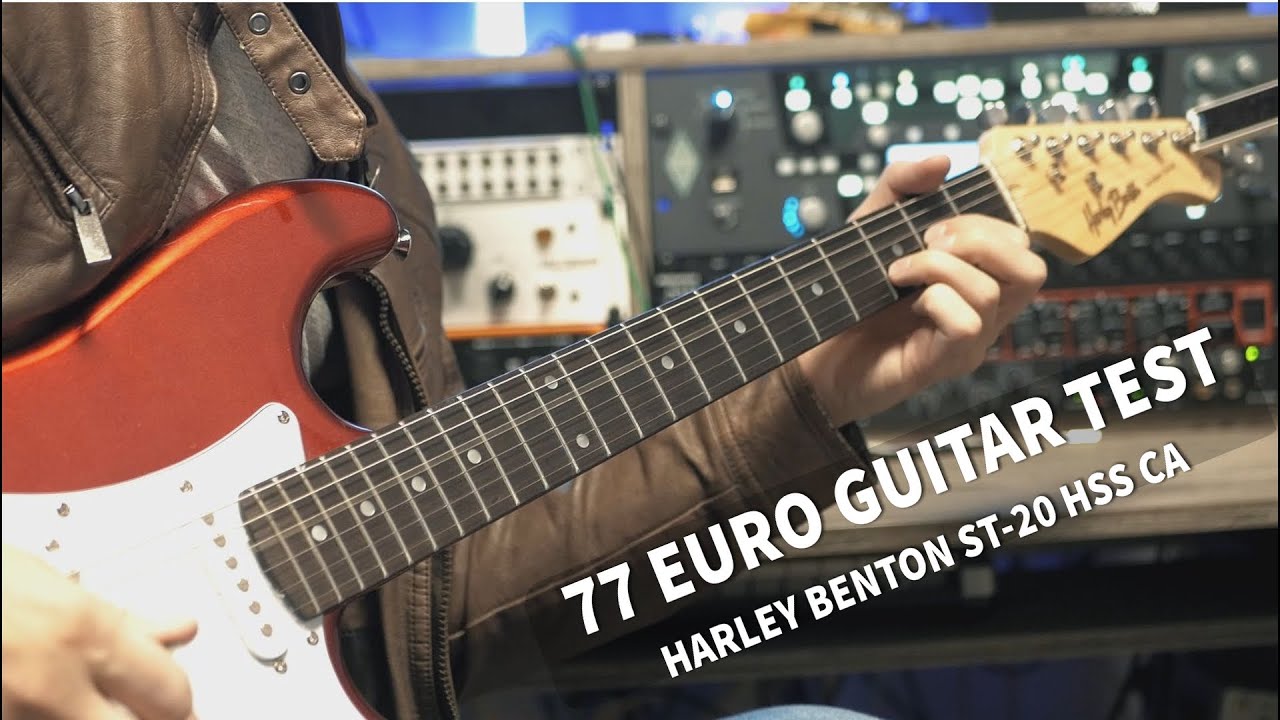 Cheapest Guitar On Thomann /// Harley Benton ST20 HSS CA (Short Test