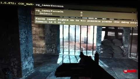Call Of Duty World at war: Nazi zombie cheats (Only on PC a