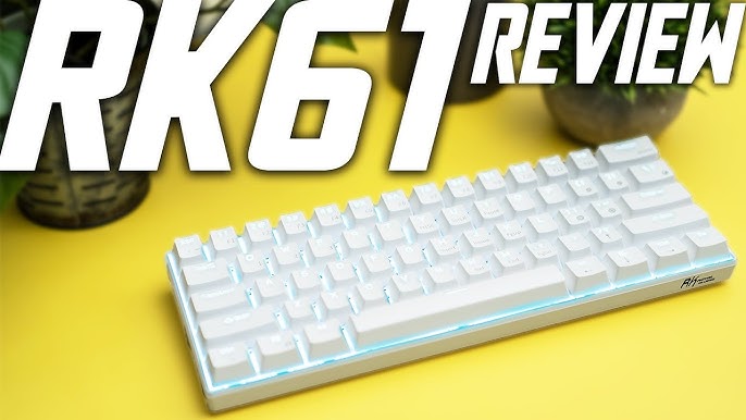 RK ROYAL KLUDGE RK61 Wireless 60% Mechanical Keyboard Review 