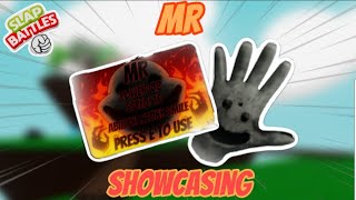 Showcasing The New Glove in Slap Battles (Mr. Glove)