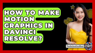 How To Make Motion Graphics In Davinci Resolve? - The Animation Reel