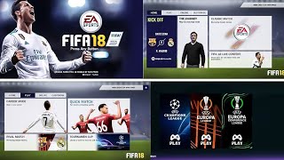 FIFA 18 MOBILE || TOURNAMENT MOD  ANDROID OFFLINE NEW UPDATE TRANSFER & KITS 2023 BEST GRAPHICS HD