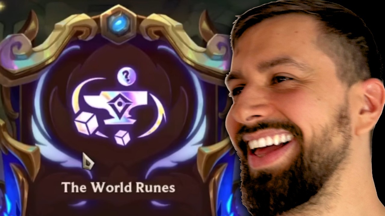 I have NEVER seen anyone activate the reworked World Runes THIS early. It was absolutely insane.