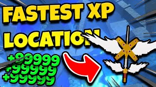 *NEW* BEST XP FARM METHOD? FASTEST WAY TO GET SERAPHIC ROD! FISCH ROBLOX!