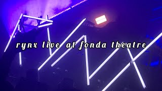 rynx // fonda theatre