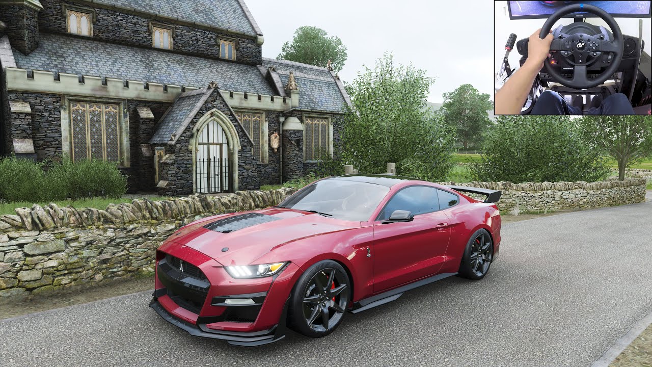 2020 Shelby GT500 - Forza Horizon 4 | Thrustmaster T300RS gameplay - YouTube