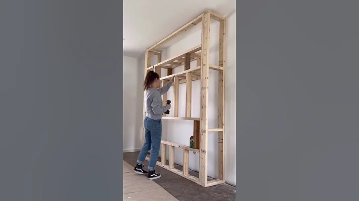 BUILDING A FIREPLACE WALL! 🔥 #diyprojects #holidays #shorts - DayDayNews