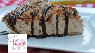No Bake Butterfinger Pie | I Heart Recipes