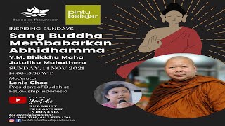 INSPIRING SUNDAYS (Sang Buddha Membabarkan Abhidhamma) - Y.M. Bhikkhu Maha Jutaliko Mahathera