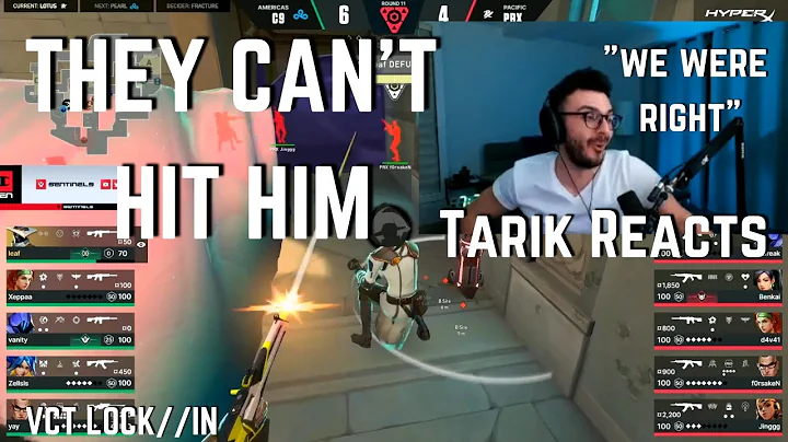 SEN tarik REACTS to this PRX PLANT SPOT... DEFUSE VCT LOCK//IN | VALORANT Clips