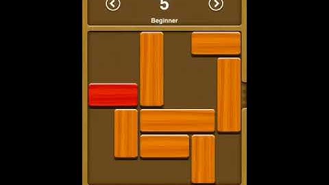 Unblock Me beginer Orginal puzzle 5