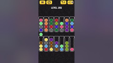 【Ball Sort Puzzle】Level.255