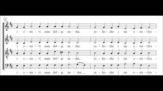 Otche Nash - Kedrov chords
