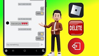 How To Delete Roblox Chat History _ How To Remove Roblox Chat