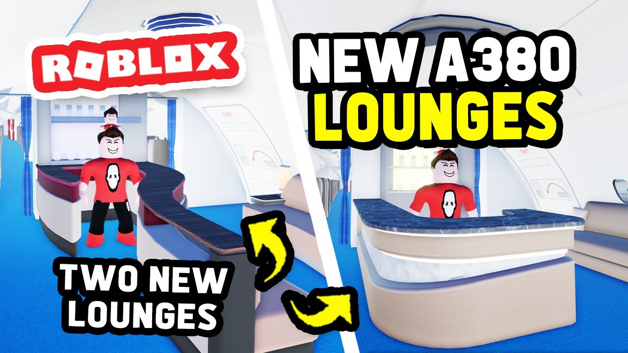 New A380 LOUNGES UPDATE in Cabin Crew Simulator (Roblox)