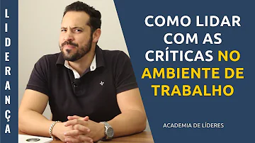 Como conviver com as críticas no ambiente de trabalho?