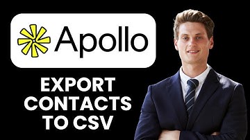 NEW! How to Export Apollo.io Contacts to CSV (2025) 📂 | Download & Manage Prospect Data Easily