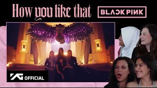 Friends First Time Reaction to BLACKPINK - 'How You Like That' M/V