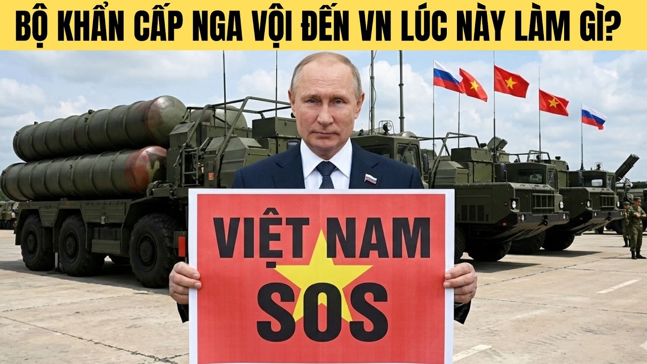 Bộ Tình Trạng Khẩn Cấp Nga vội đến VN lúc này bàn chuyện gì?