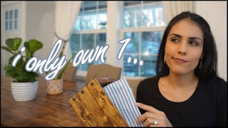 15 Things I Only Own ONE Of + 10 Common Items I Don’t Own