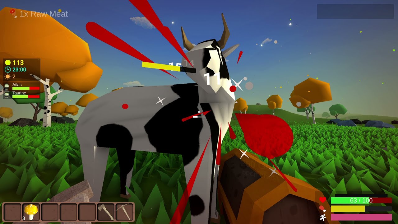 MUCK Multiplayer Collaboration Make It To Day Three Open World Survival Roguelite YouTube