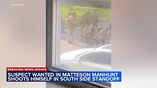 Man wanted in Matteson attack shot himself during Chicago standoff: sources