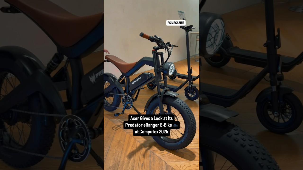 Acer Gives A Look at Its Predator eRanger E-Bike