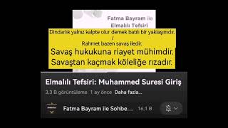 Barış için bazen savaş gerekir/dindarlık yalnız kalpte olur demek batılı bir yaklaşımdır