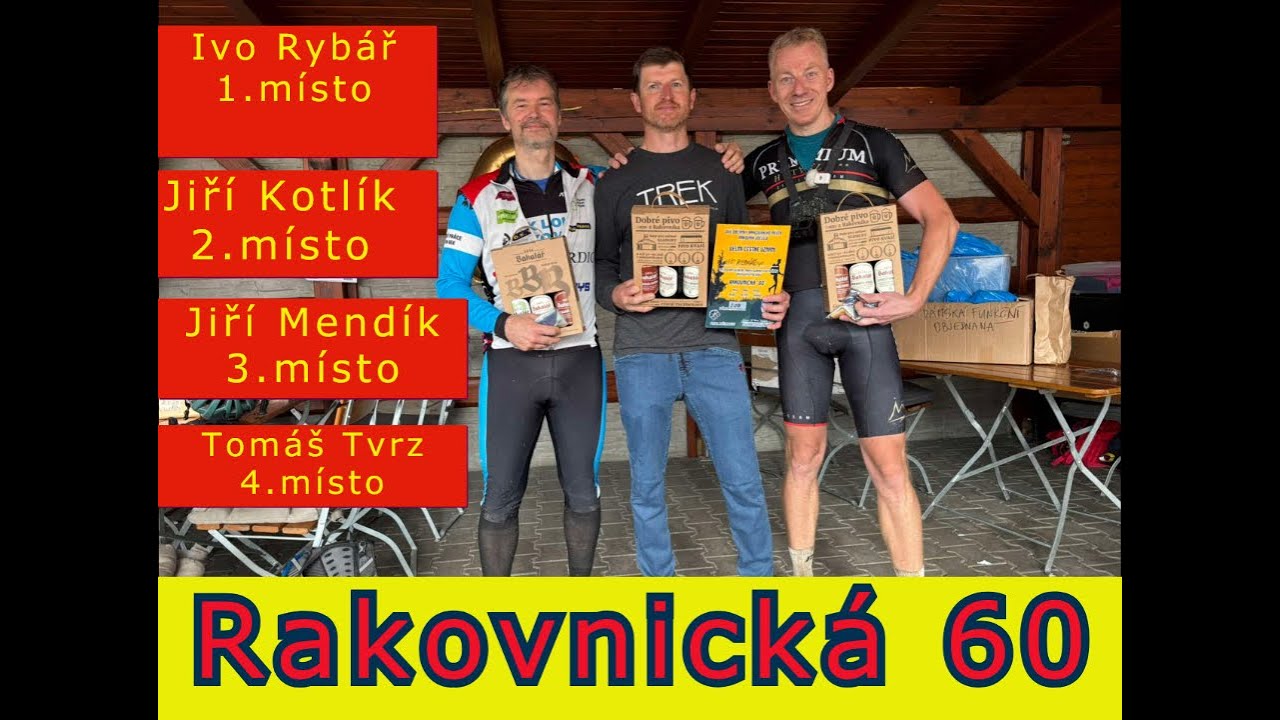 Rakovnická 60 - RC60-MTB, závod a životní úspěch 🙂