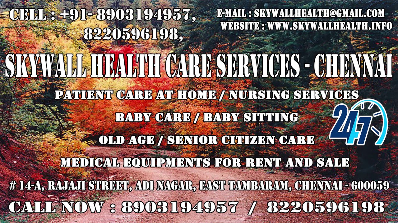 Care giver home nurse in chennai YouTube