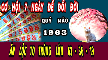 Cơ hội vàng duy nhất cho tuổi Quý mão 1963 đổi đời giàu đúng tuần cuối tháng 10 âm lịch ăn lộc lớn.