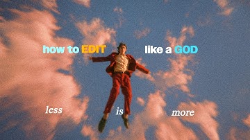 Easy EDITING secrets to edit CINEMATIC VIDEOS