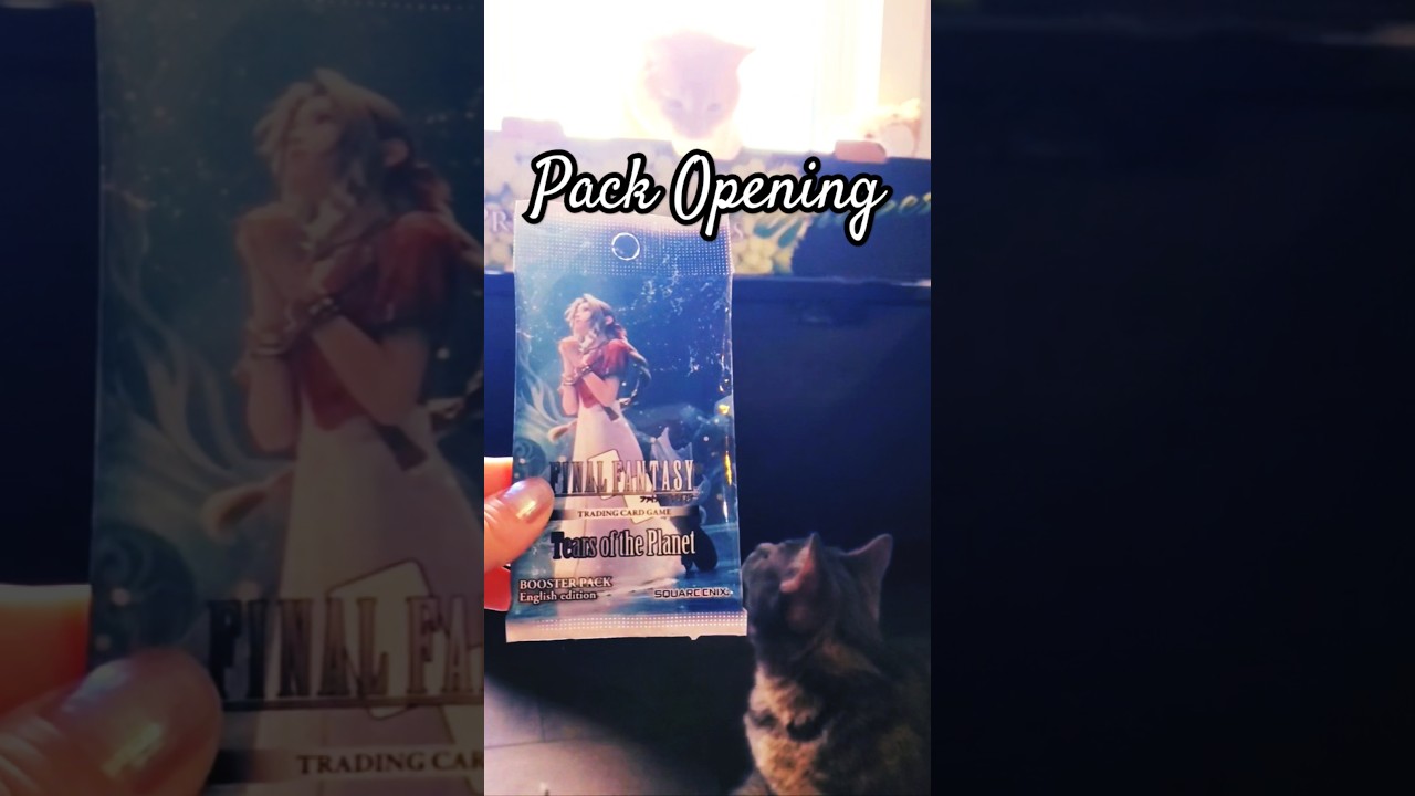 Final Fantasy Tears of the Planet Pack Opening 