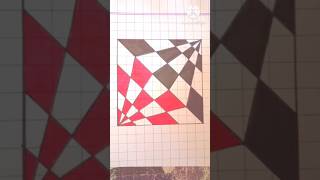 Easy 3D Drawing illusion 🥰🥰🥰🥰 #art #drawing #viral