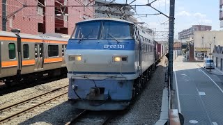 4月3日西国分寺駅 吹田A11運用 4093レ EF66 131
