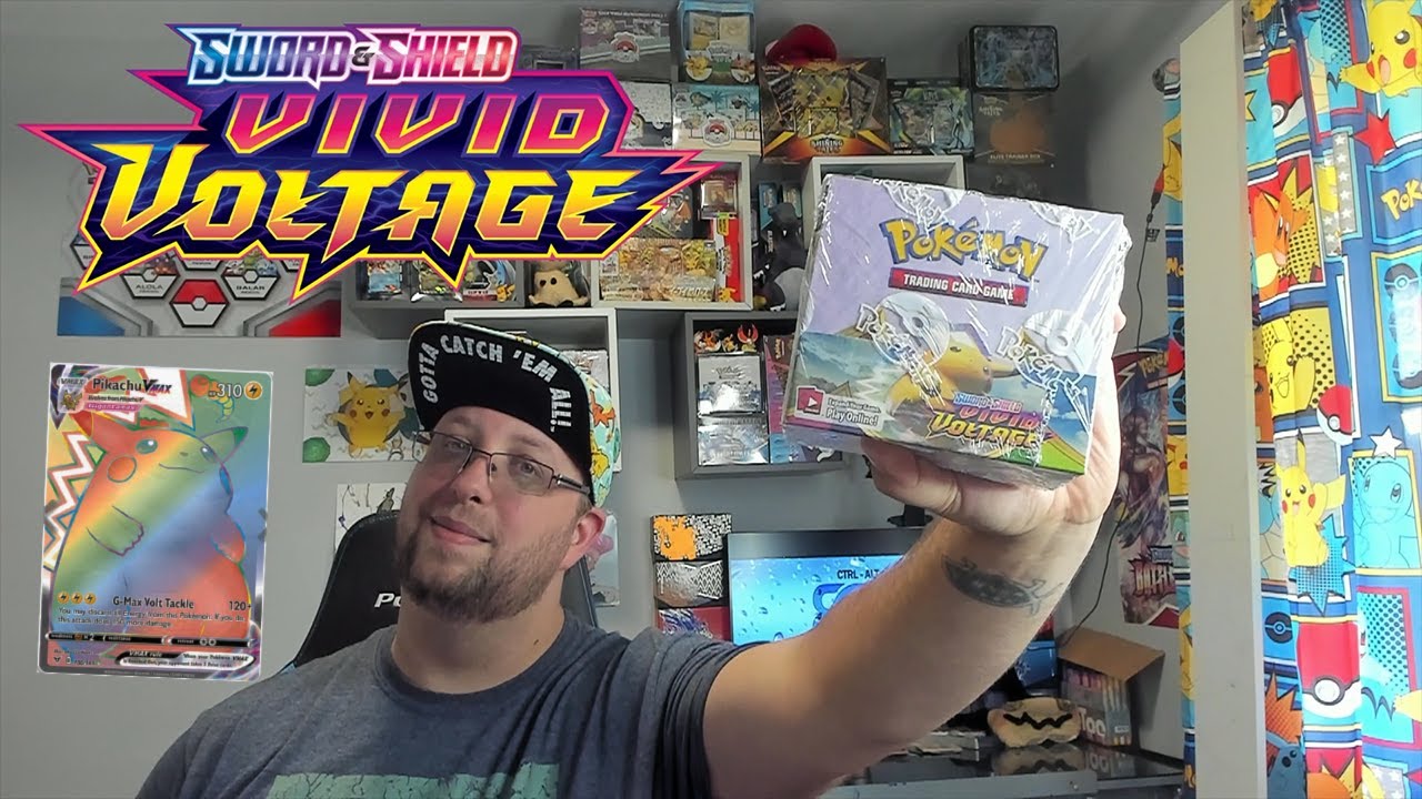 500+ worth of cards in The Best Vivid Voltage Booster Box ive ever