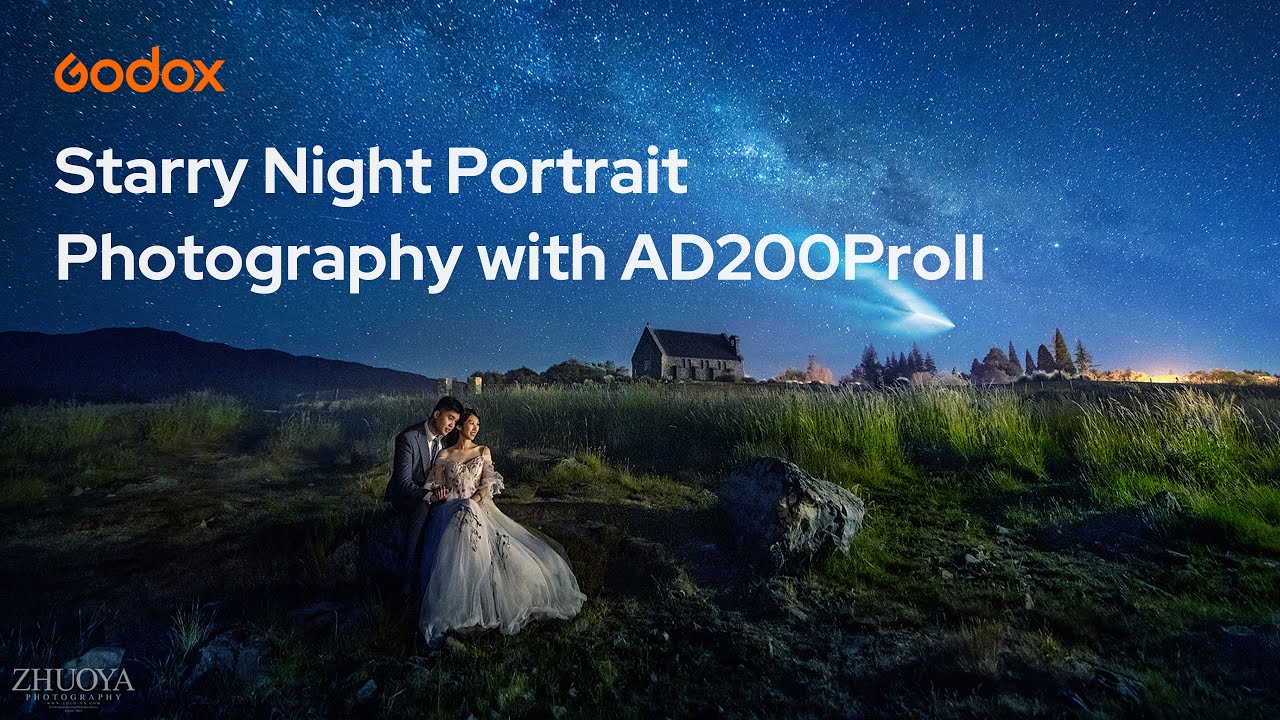 Starry Night Portrait Photography with AD200ProII | Goodx Photography Lighting Academy
