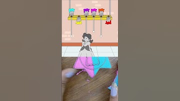 Can Mario Beat the String Puzzle with the Right COLOR #mario #shorts  #trending #trend#viralvideo