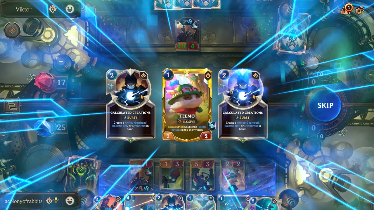 Ekko Lab of Legends with Teemo