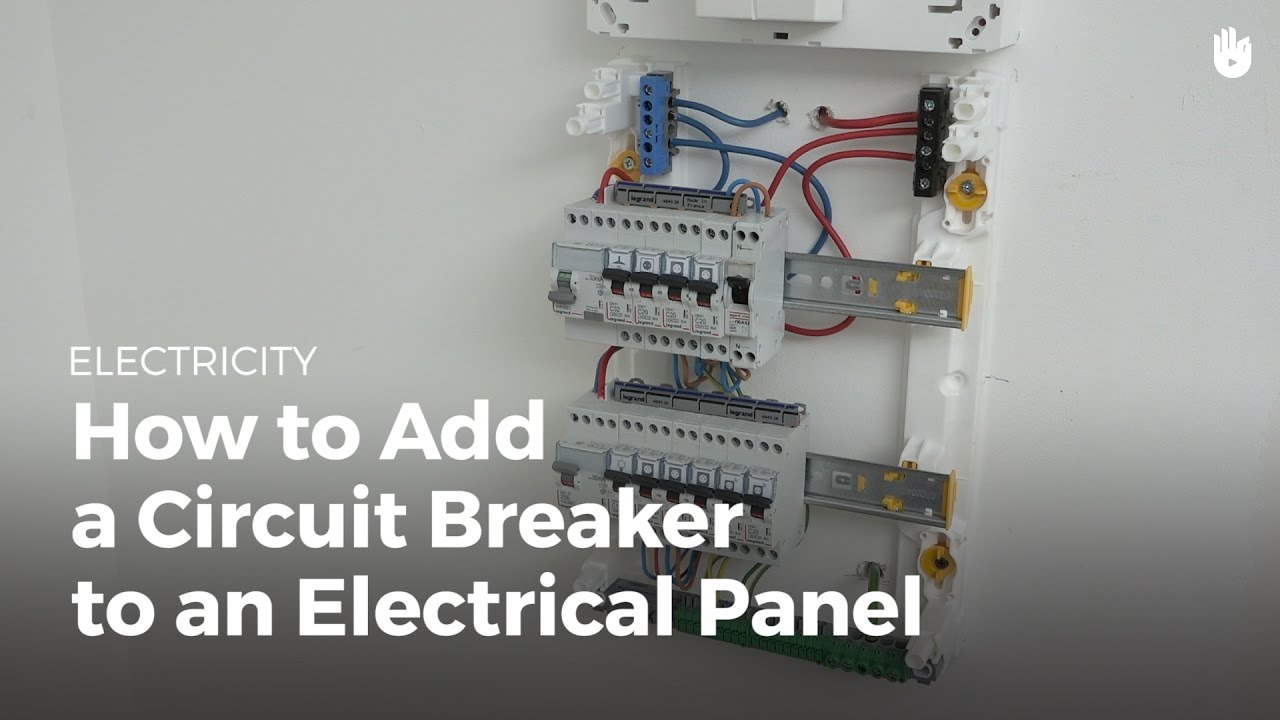 How to Add a Circuit Breaker to an Electrical Panel  Electricity