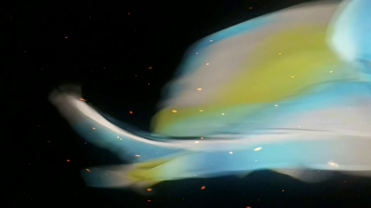 improvisation on the piano - dance with the floating cloth (official)