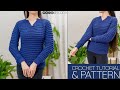 How to Crochet a Raglan Sweater | Pattern & Tutorial DIY