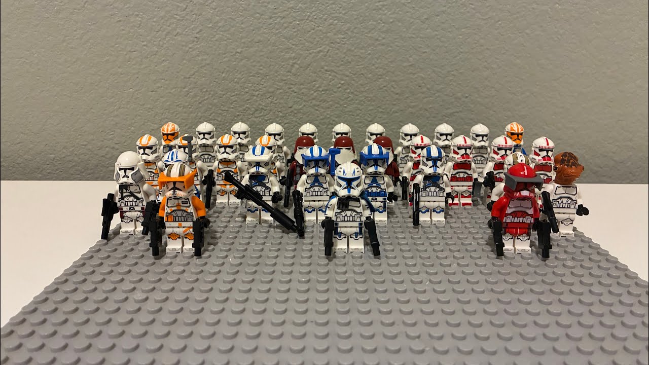 My Lego Star Wars clone army 2025 stop motion 