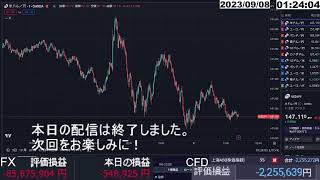 【FX生配信】損切り破産地獄