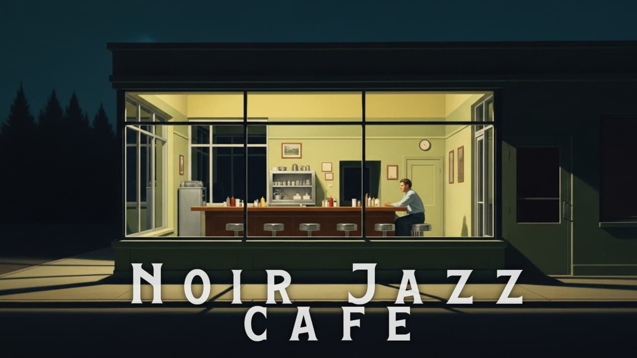 Noir Jazz Café at Midnight | Smoky Late Night Jazz for Sleep, Relax & Ambient Night Mood